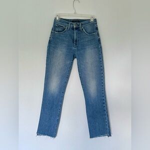 Lucky brand high rise stretch slim Bridgette jeans, size 2/26
